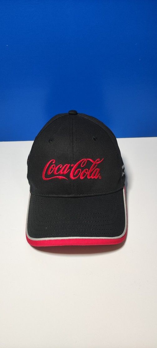 Coca-Cola Coke Cap Hat Black Red Trim Adjustable Edition Statue Of Liverty Quality Always