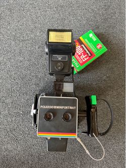 Vintage Polaroid camera