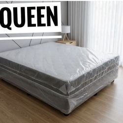Queen Mattress Set – Medium – Brand New – Delivery Available 🚚