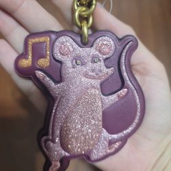 Coach Party Singing Mouse Charm - Nwt
