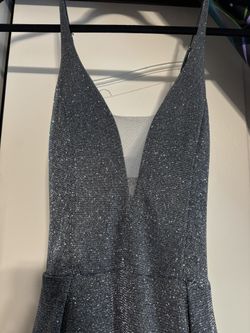 Blue/Silver Sparkle dress
