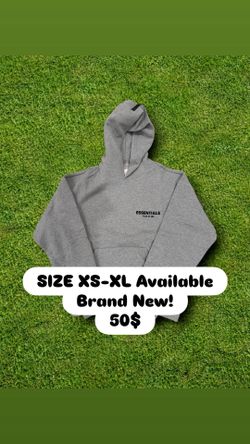 Essentials Dark Oatmeal Hoodie