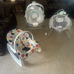 Baby Swing Chair And Baby Bouncers 