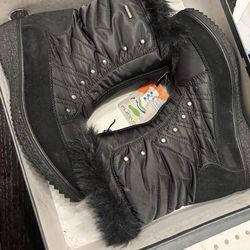 NEW Flexus Spring Step Mamu Winter Boots – Women’s 9 – Black