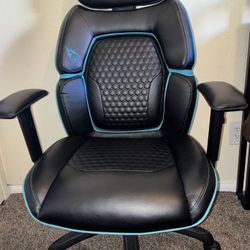 DPS Centurion Gaming Chair Blue & Black