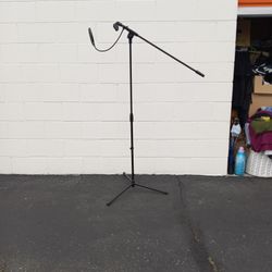 Microphone Stand With AOKEO Filter And Microphone Clip