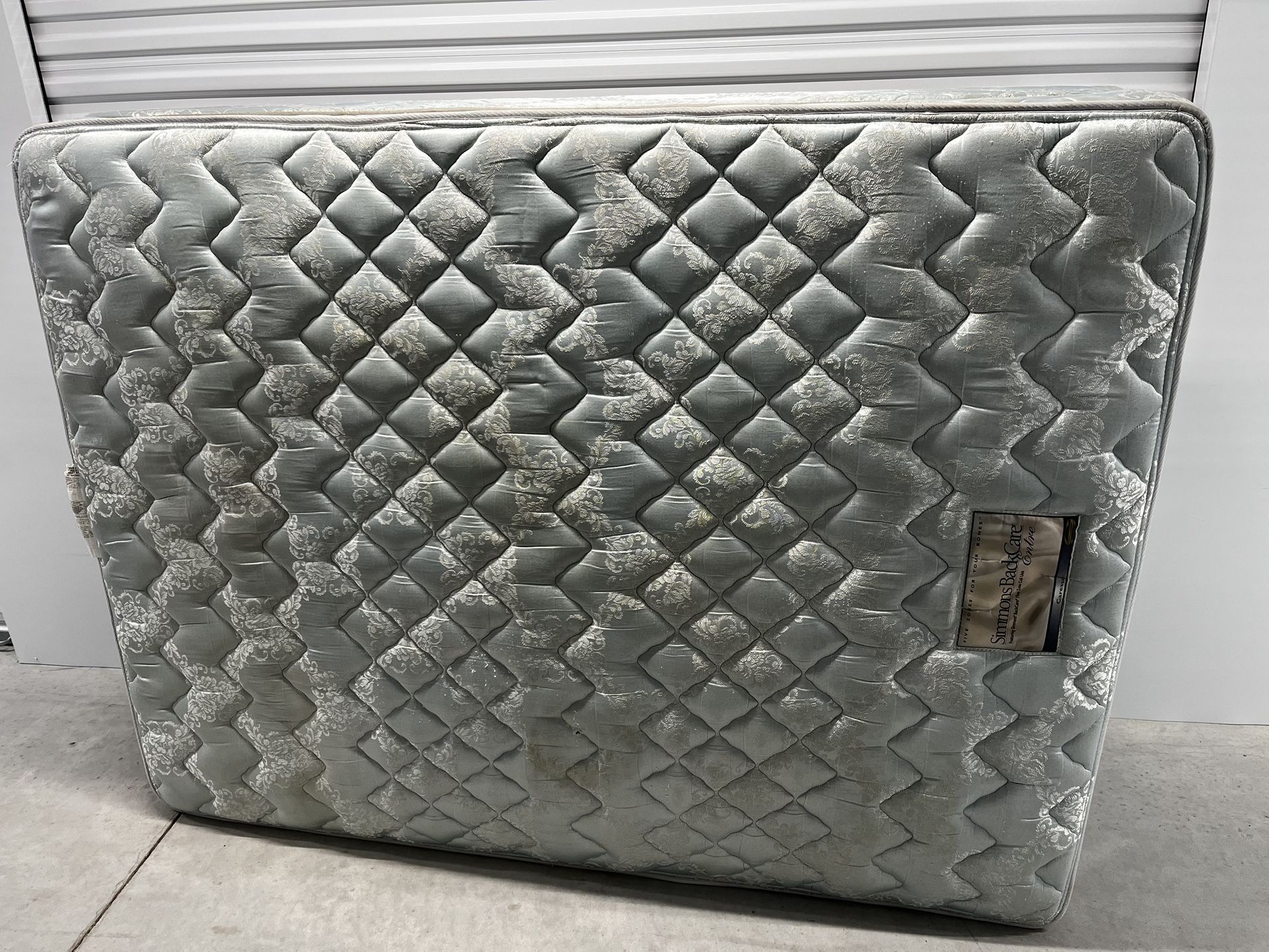 Simmons Mattress, Box Spring And Frame!