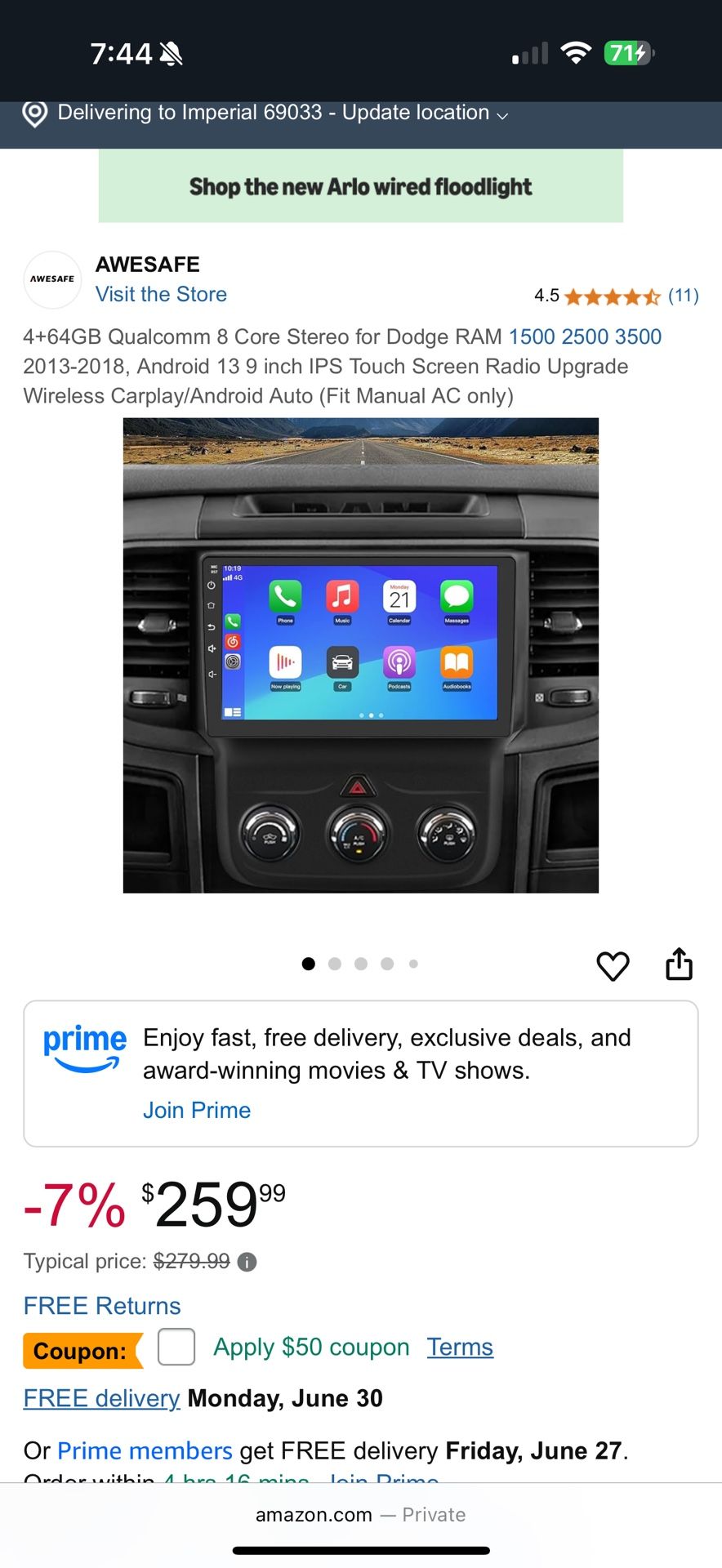 Ram Stereo Upgraded