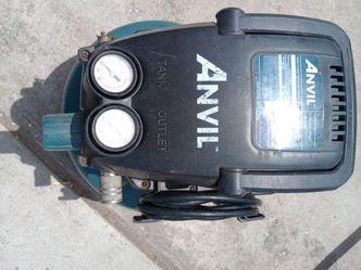 Anvil pancake compressor