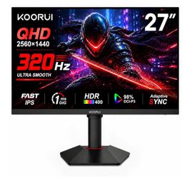 KOORUI 27" QHD 320Hz Gaming Monitor