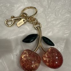 Brand New Gliter Coach Cherry Charm 