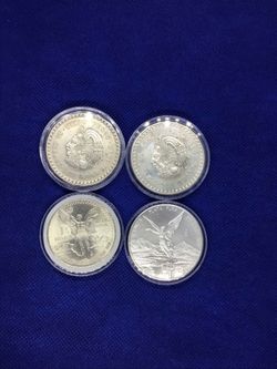 Mexico silver coins