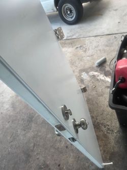 Steel entry door