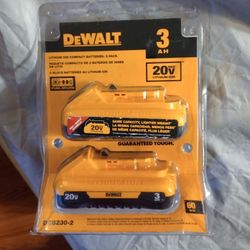 DeWalt 20 Volt Batteries 2 Pack