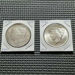 90% Silver Morgan & Peace Dollar 