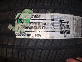 *tire NEW* BRIDGESTONE PONTENZA 245/45R18XL