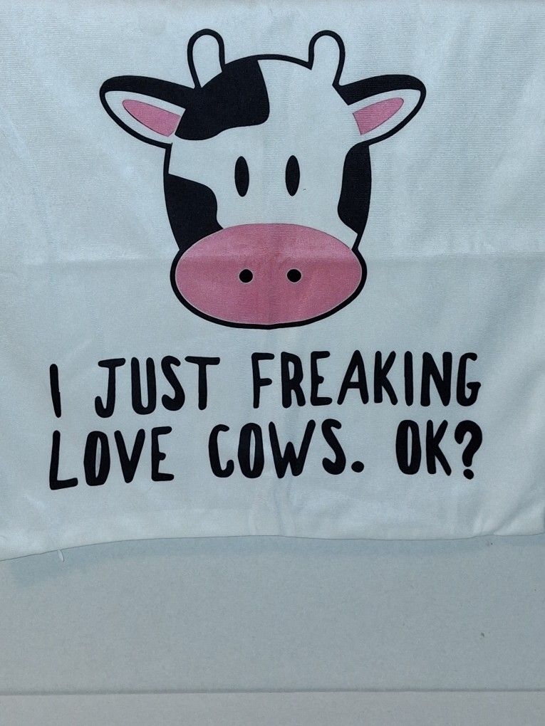 Cow Pillow Cover