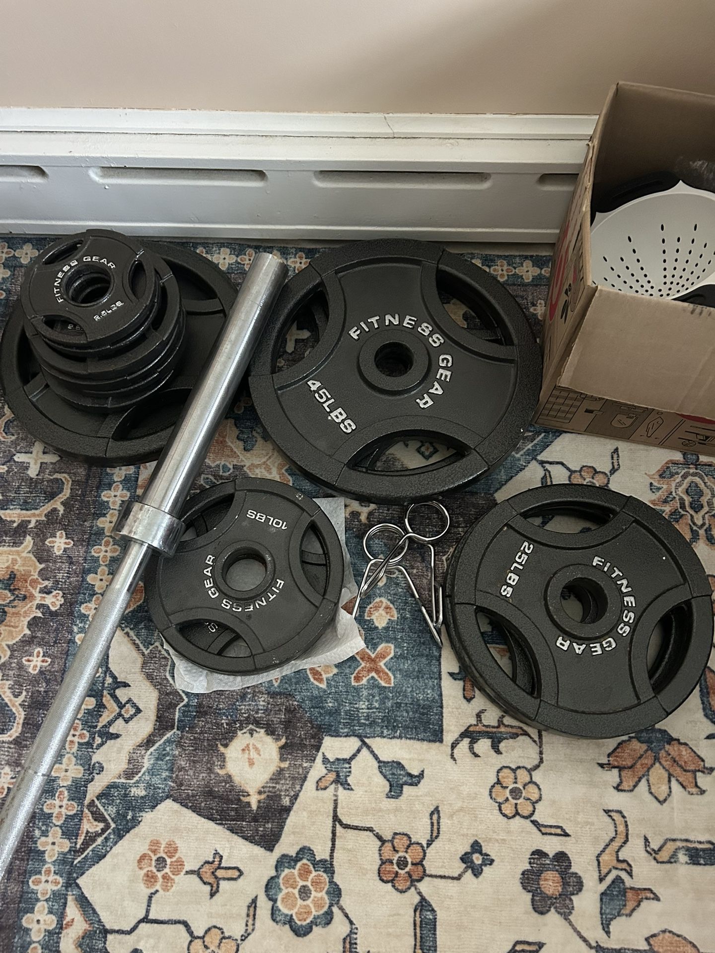 Fitness gear weight set FULL SET