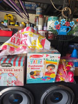 Circus/Fair Games for parties