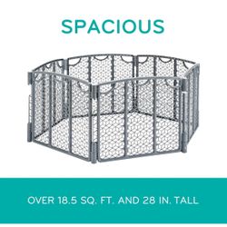 Baby & Toddler Play Pen/yard/space 6 Panels