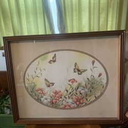 Wall Hanging Of Butterflies