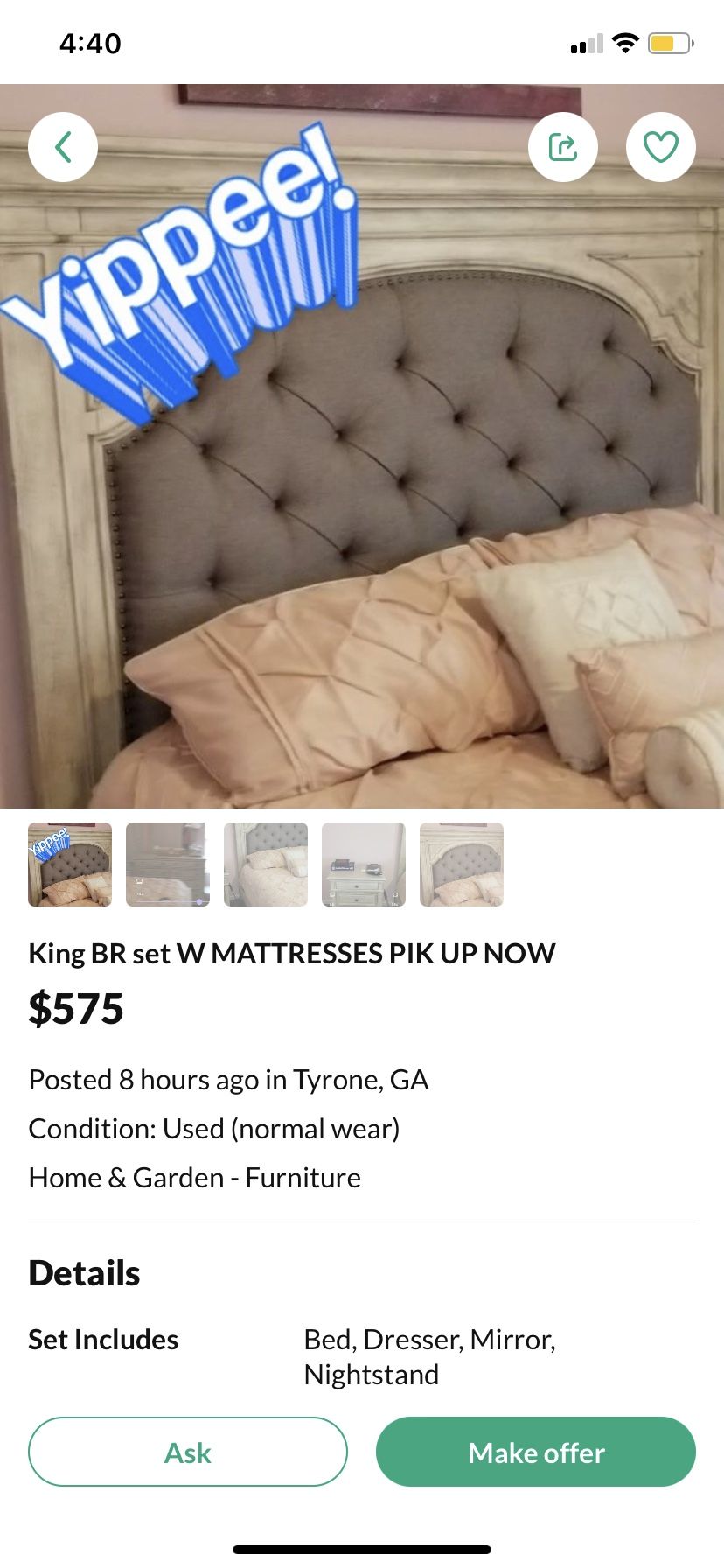 Just Purchased Someone Sold To Me . Brand New Box Spring N Mattress