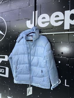 Baby Blue Moncler Winter Coat