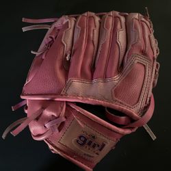 Girls Baseball Softball Glove Pink