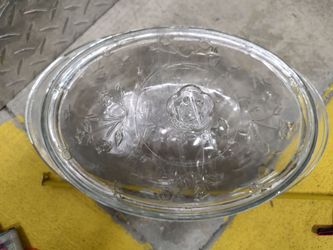 2 Quart glass Dish - Payment at pickup only
