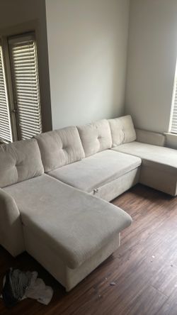 Tan couch