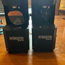 2 New Chauvet Intimidator Scan 110 Lights (never Used)
