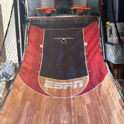 Double Basketball Stand 
