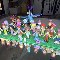 Lego Friends Minifigures x22 plus Accesories (Northridge)