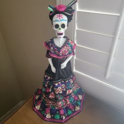 Dia De Los Muertos Ceramic Figure