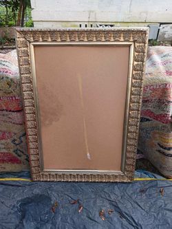 GORGEOUS ORIGINAL BIG GOLD FRAME!!
