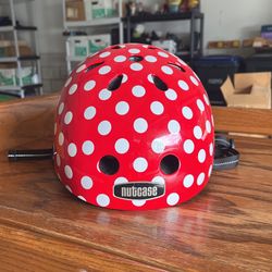 Nutcase White Dots Helmet