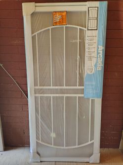 Arcada White Security Door 36x80 | Puerta De Seguridad