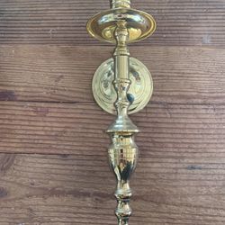 Brass Candle Sconce