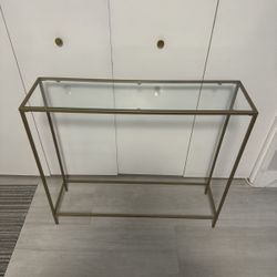 Designer Glass Console Table