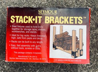 Seymour Stack-It Brackets Set of 4