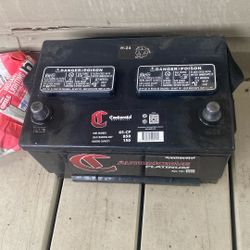 Slightly Used Car Battery 