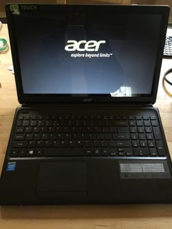 Acer touch screen 15 inch laptop