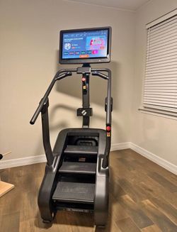 Stepr stepmill stair climber with 27” swivel touch screen