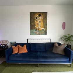 Room & Board Blue Sabine Sofa
