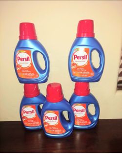 Persil Laundry Detergent 34 fl oz- 5 for $15- X Streets Ray and Higley