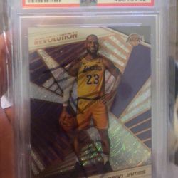Graded Lebron James Card 