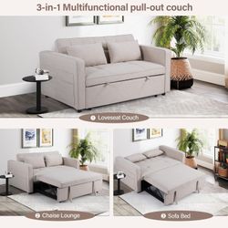 Sleeper Sofa bed is brand new and has never been used.