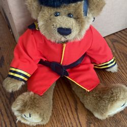 VTG 1993 TY Malcolm Teddy Bear British Palace Guard 15”