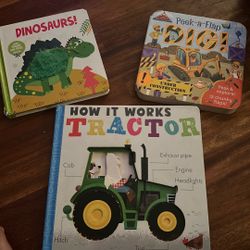 Kid Books - Dinosaurs & Construction