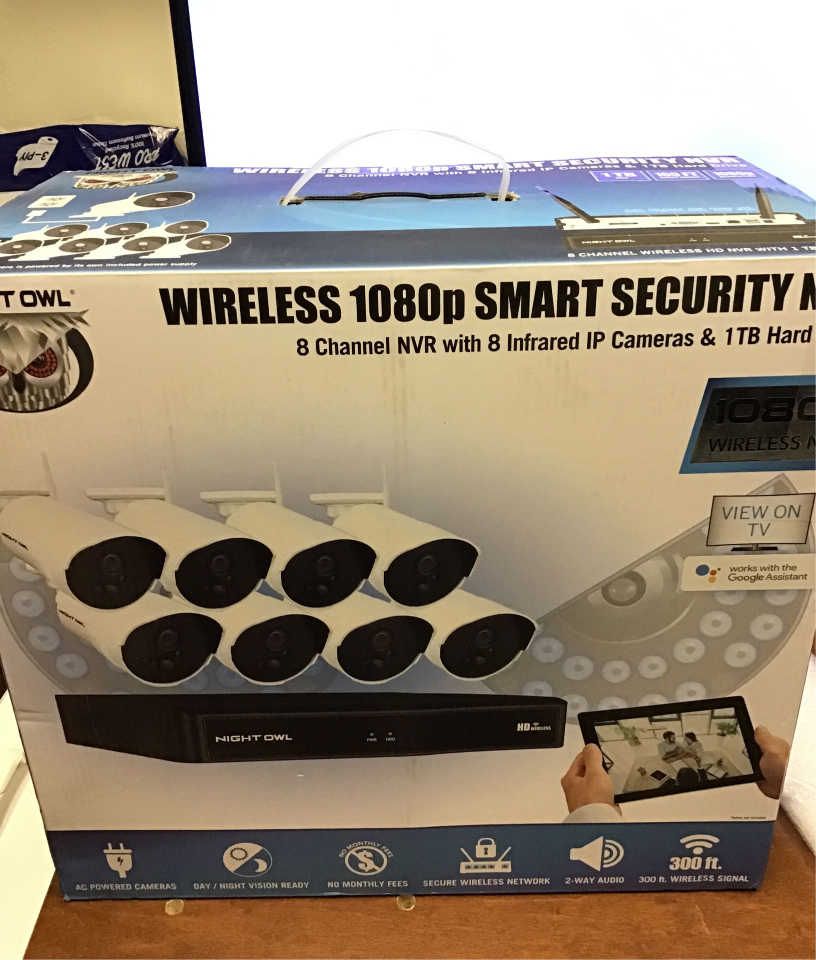 Wireless 1080p Smart Security Cameras